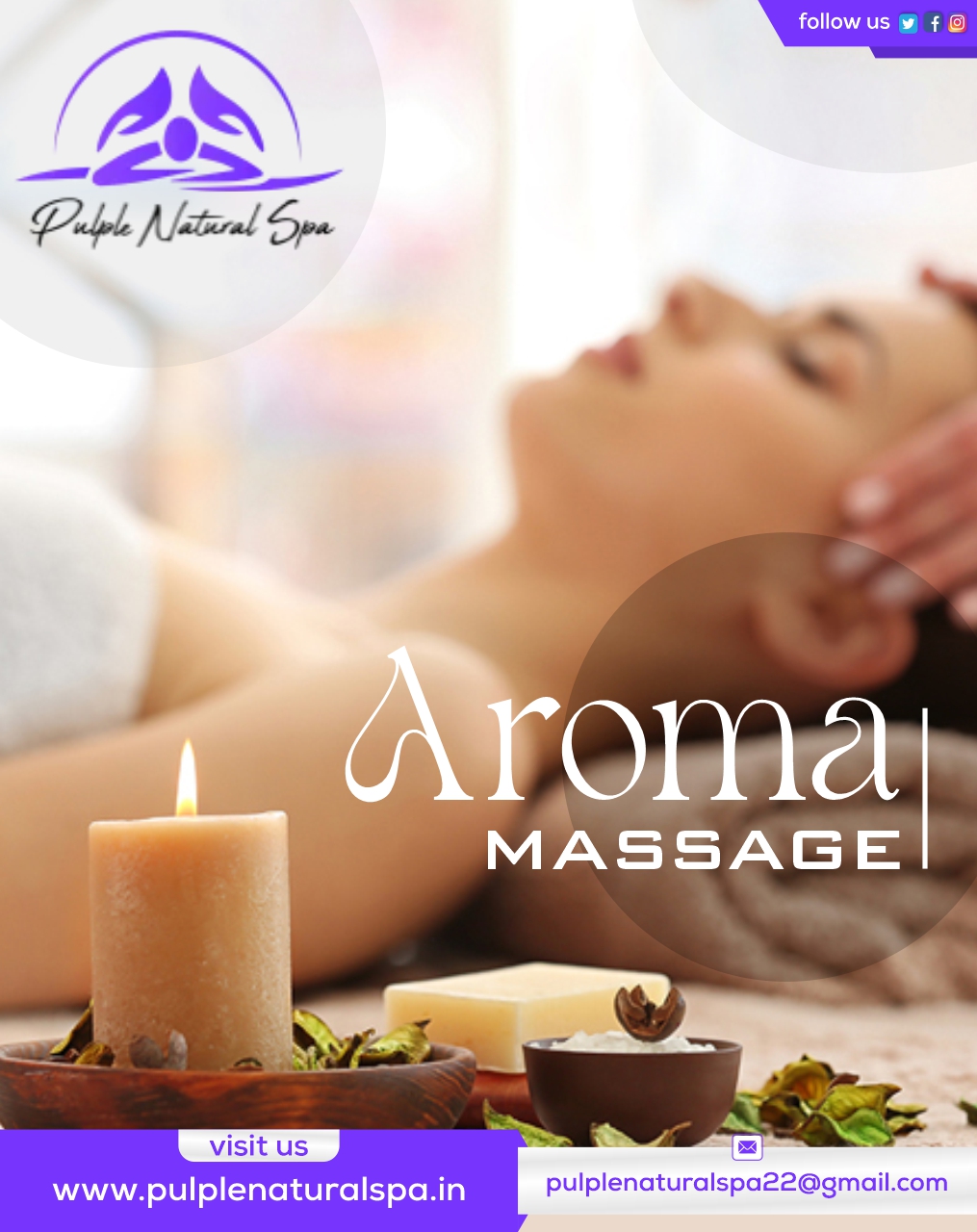 Best Spa in Gandhinagar with Steam Bath & Aromatherapy Services